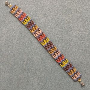 Beautiful Peyote Trival Bracelet